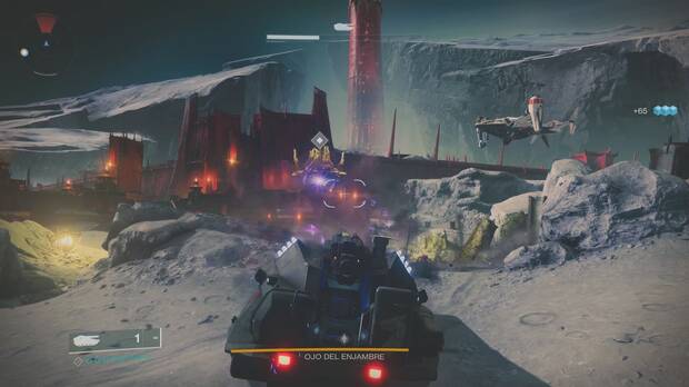 La primera misión de la campaña tiene una fase de conducción típica de Bungie, pero no deja de ser espectacular (aunque no frenética) en ningún momento.