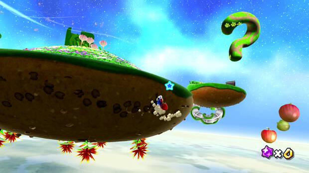 'Super Mario Galaxy' tiene un apartado artístico tan espectacular que ha bastado con subirle la resolución para que se siga viendo precioso.
