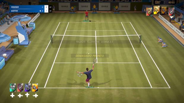 ‘Tennis World Tour 2’ pule su apartado jugable, aun con decisiones discutibles.