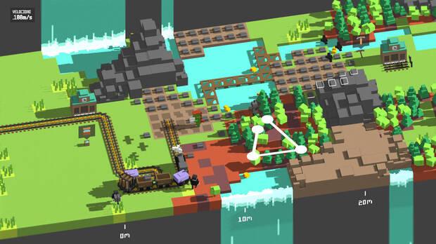 Jugar en solitario es también una manera de aprender los preceptos básicos de Unrailed!