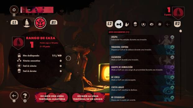 Conforme jugamos partidas en el multijugador vamos desbloqueando armas y poderes para Julianna y trajes alternativos tanto para ella como para Colt.
