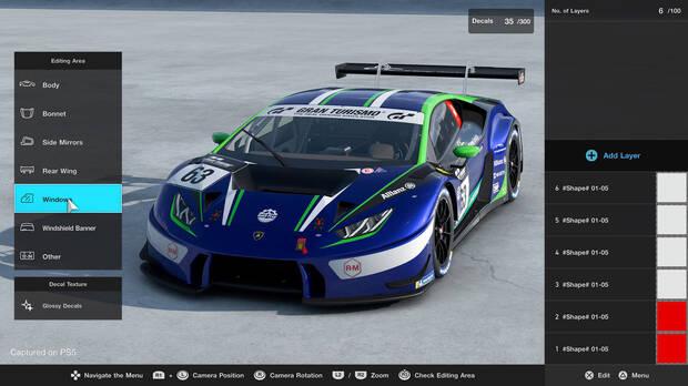 El editor de vinilos ha demostrado su enorme popularidad en 'GT Sport' y no podía faltar en 'GT7'. Decora tu coche favorito como los clásicos.