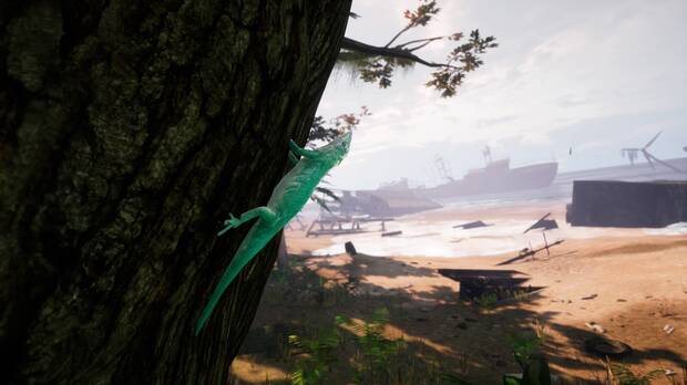 El modo exploración nos permite visitar los hermosos paisajes del juego adoptando formas de diferentes animales.
