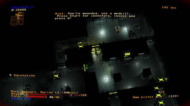 Lejos de ser un shooter frenético nos encontramos con un juego de rol por turnos y mecánicas roguelike que es adictivo desde la primera partida.