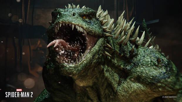 Insomniac Games le ha dado un toque más monstruoso y bestial al Lagarto inspirándose en lo que vimos en el arco argumental 'Shed' de los cómics.