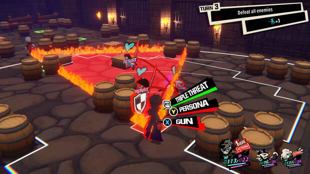El ‘Triple Threat’ será tan fundamental como el ‘All-out Attack’ de 'Persona 5'.