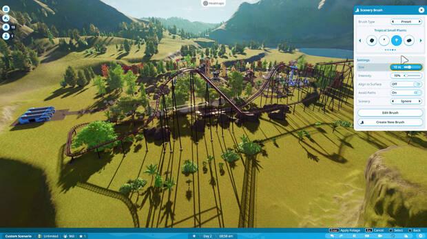 En el modo sandbox pudimos dar rienda suelta a nuestra imaginación sin contar además con restricciones económicas.