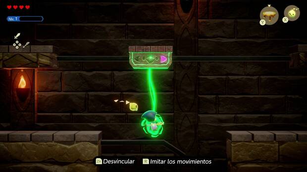 La habilidad de vinculación también tiene usos muy prácticos en los enfrentamientos.