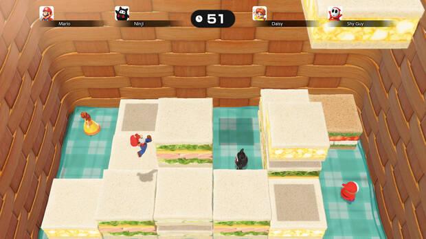 Quizá la muestra fue pequeña, pero Jamboree parece estar obsesionado con los minijuegos de comida.