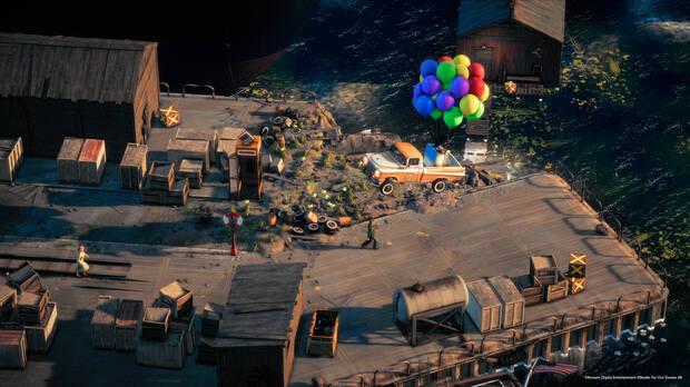 La misión de los globos de helio nos pareció muy divertida.