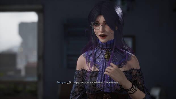 La historia es casi lo de menos, aunque es un aspecto poco importante si consideras 'Lost Soul Aside' un 'hack'n slash'.