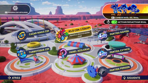 Parque de competicin aporta algunos objetivos especiales para conseguir la victoria. Tambin nos presentar equipos rivales, con recompensas si ganamos un nmero de pruebas.