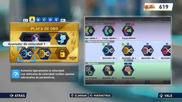 Los artilugios son 'perks' para personalizar todava ms nuestro estilo de juego. Ten en cuenta que los ms desequilibrantes ocuparn varias casillas.