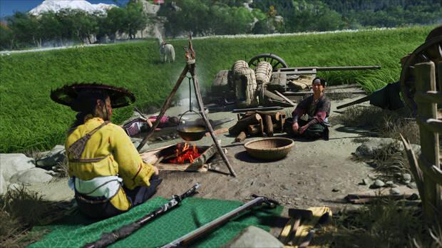 Los campamentos sirven para descansar, reponer fuerzas, comer... pero tambin socializar.