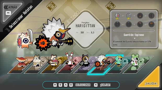 Cada Ratatan va orientado a un estilo de juego. Prueba cuál se adapta mejor a tu estrategia.