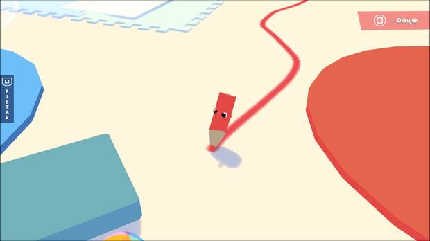 Transformarte en un objeto puede desbloquear nuevas formas de jugar, como poder pintar en el suelo o volar por la habitacin.