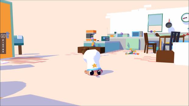 Henry no slo puede poseer objetos, sino tambin ponerse accesorios como gafas o sombreros (y poco ms, que slo tiene media cabeza).