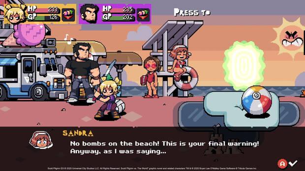 Mientras que el juego anterior narraba sin necesidad de dilogos, aqu hay conversaciones.