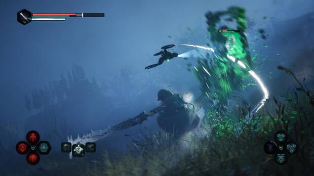 El combate es correcto, pero falta profundidad y variedad de enemigos. No evoluciona mucho ms de lo que ves en sus primeras horas.