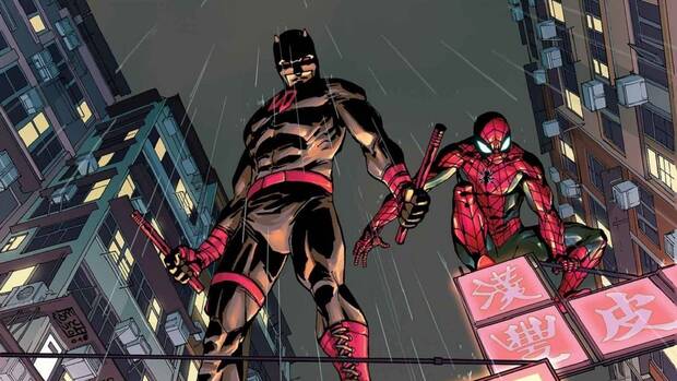 Al margen de Los Vengadores, uno de los mejores 'crossover' para Spider-Man sería unir fuerzas con Daredevil.