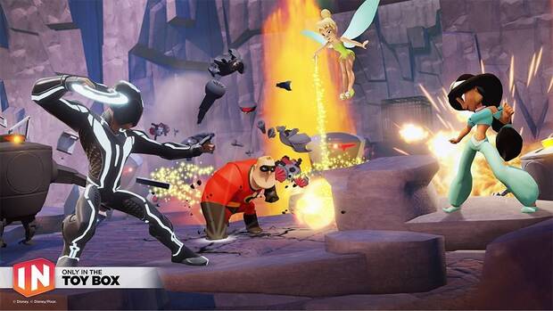 En 'Disney Infinity 3.0' se podían utilizar muñecos de todas las franquicias de Disney.