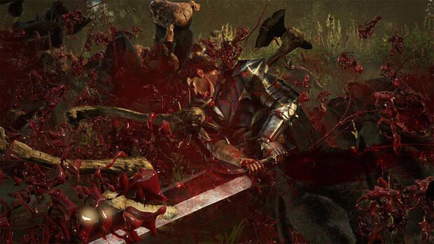 La cantidad de sangre y casquería de este juego es notable.