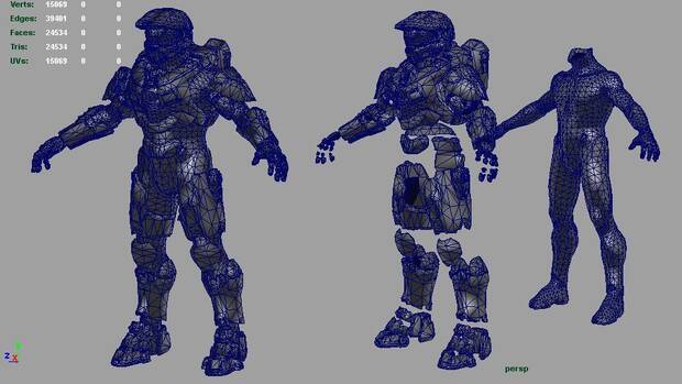 Entre pol�gonos: La evoluci�n de los modelos poligonales 45