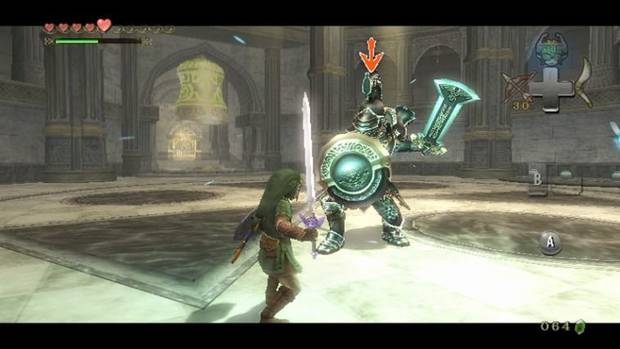 The Legend of Zelda: Twilight Princess, Link se convirtió en diestro, y sigue como tal.