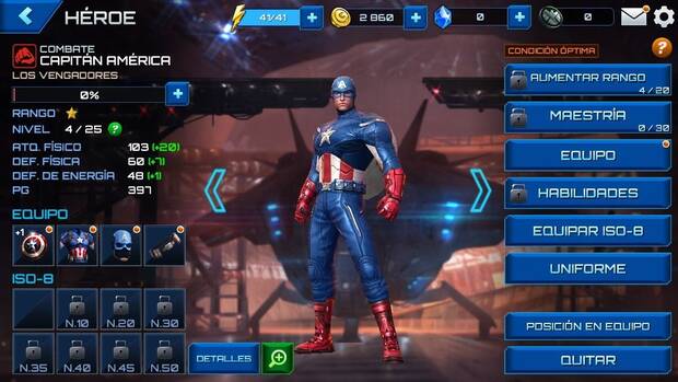 El sueño de S.H.I.E.L.D.: vestir y equipar al Capitán América a placer.