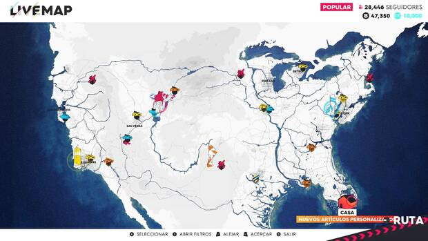 Disponemos de multitud de pruebas y disciplinas repartidas por todo Estados Unidos.