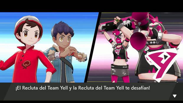 Los combates contra el Team Yell serán una constante.