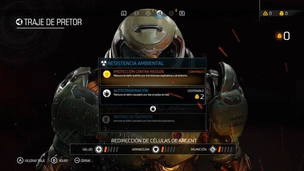 La personalización del equipo nos permitirá diseñar un personaje a nuestro gusto.