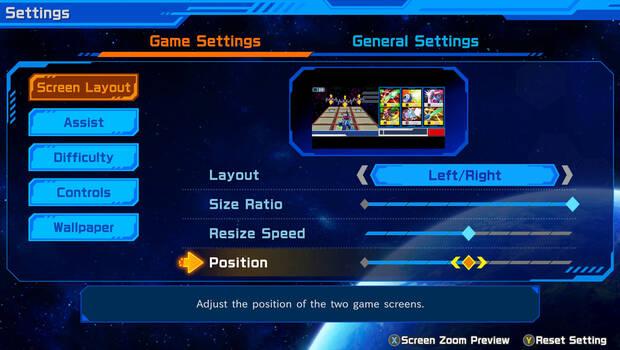 Contamos con un buen número de opciones para configurar la disposición de las pantallas.