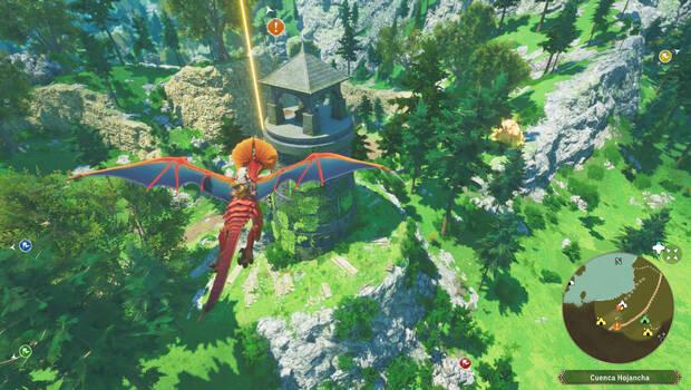 Volar es otra acci�n fundamental, y que te permite llegar a determinados destinos con facilidad.