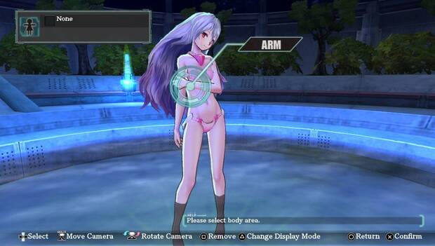 Personaliza a los personajes introduciendo cristales en partes de su cuerpo.