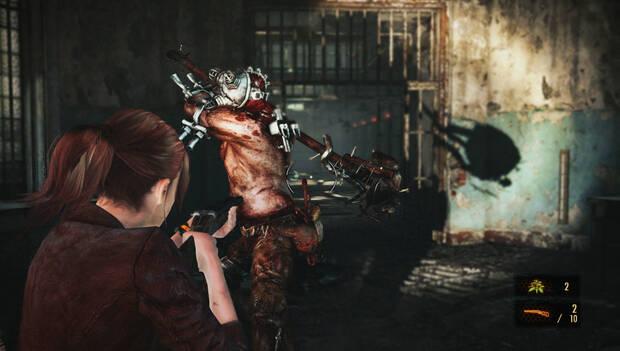 Los juegos de ‘Resident Evil’ también han ido sufrido un paulatino descenso hacia la parodia y la acción. Lo que comenzó siendo “terror de supervivencia” ha pasado a ser un tiro al plato con tintes gores. En la imagen, ‘Resident Evil: Revelations 2’.