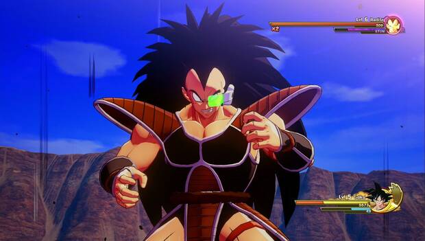 Raditz será nuestro primer gran adversario.