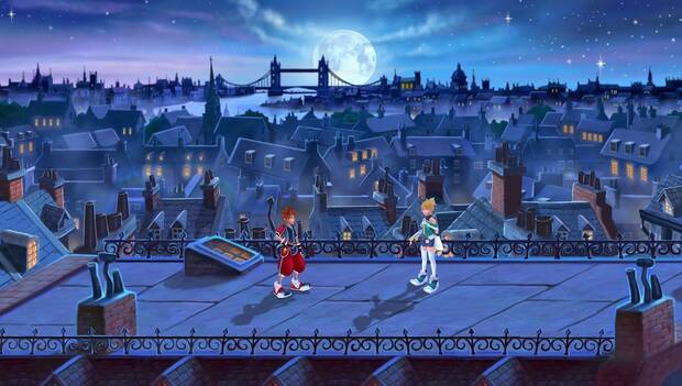 Probablemente, la jugabilidad de Kingdom Hearts: Fragmented Keys luciría parecida a esta imagen.