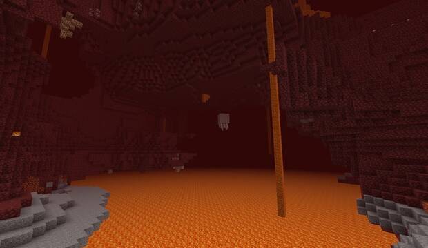 El Inframundo o el Nether de 'Minecraft'.