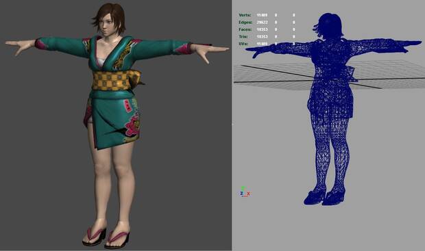 Entre pol�gonos: La evoluci�n de los modelos poligonales 21