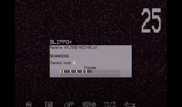 Hay algunos elementos interactivos, como sintonizar los canales.