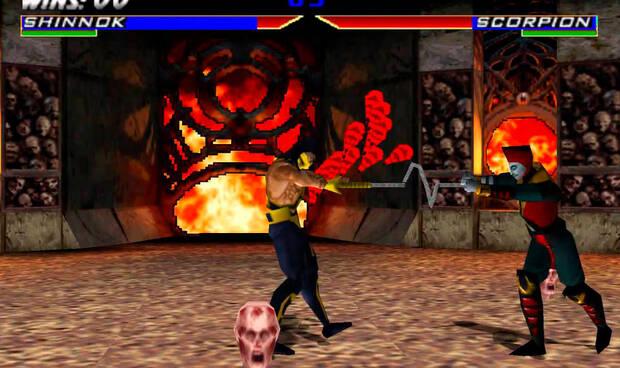 Sangre, armas, elementos infernales... Sobre el papel suena a Mortal Kombat, pero con las limitaciones gráficas no pasaba de una estética infantil intentando ser gamberra.