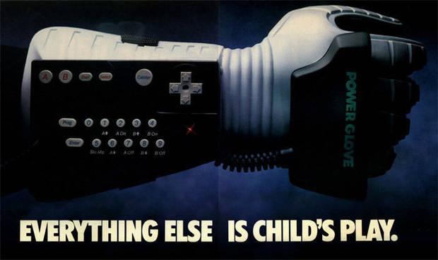 Power Glove, el peculiar mando que se lanzó para la Nintendo Entertainment System.
