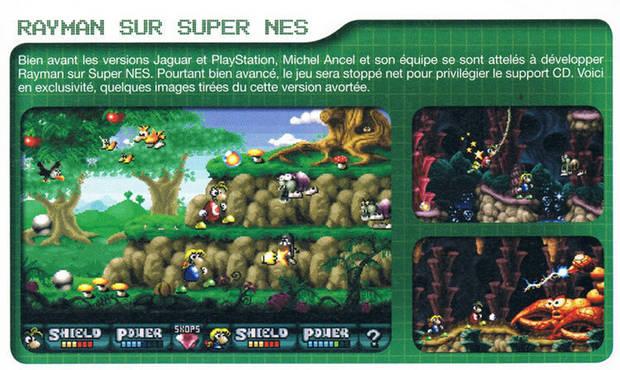 Así lucía 'Rayman' en SNES, tal y como recoge el libro 'L’Historie de Rayman', de Pix ’n Love.