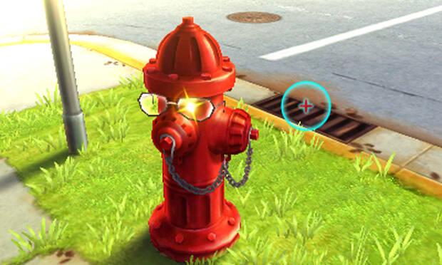La lupa sigue sirviendo para localizar yo-kai, pero ahora hay que dispararles para enfrentarse a ellos.