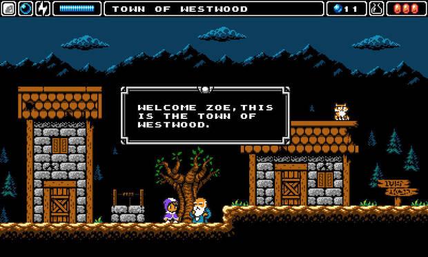 Durante la aventura podremos hablar con varios personajes.