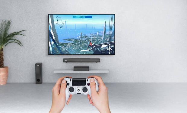 El sonido que ofrece para disfrutar de los videojuegos nos parece genial, nada que ver con el de cualquier TV.