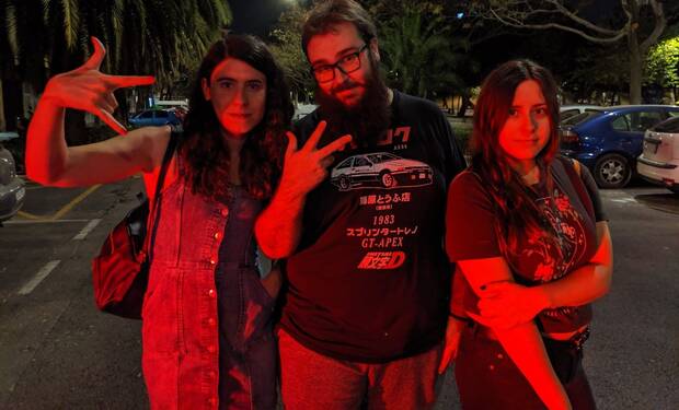Paula Ruiz, Jordi de Paco y Marina González, el equipo de Deconstructeam.