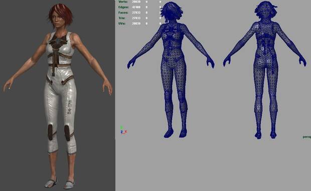 Entre pol�gonos: La evoluci�n de los modelos poligonales 54