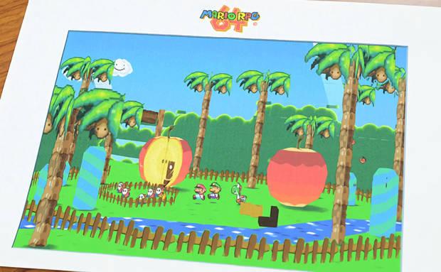 Uno de los diseños contemplados originalmente incluía ‘sprites’ de Super Nintendo.